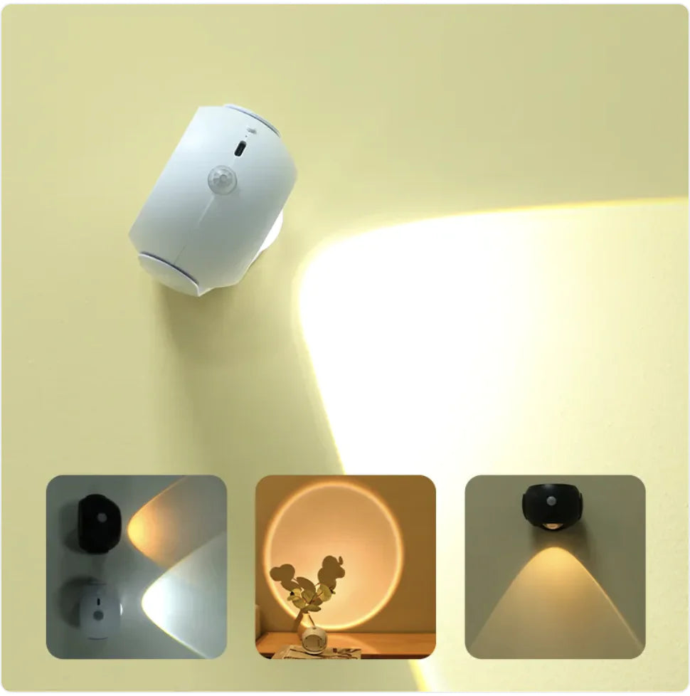 Adjustable Wireless Sunset Sensor Light