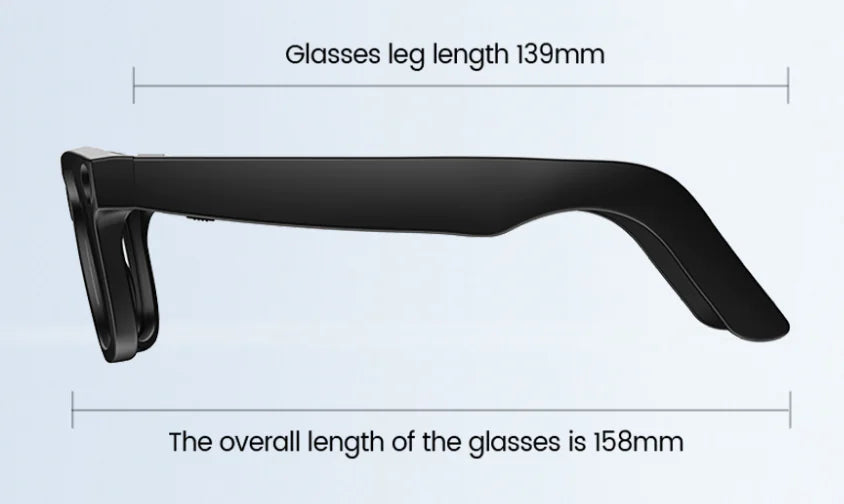 Smart Glasses w/ AI Camera Chip