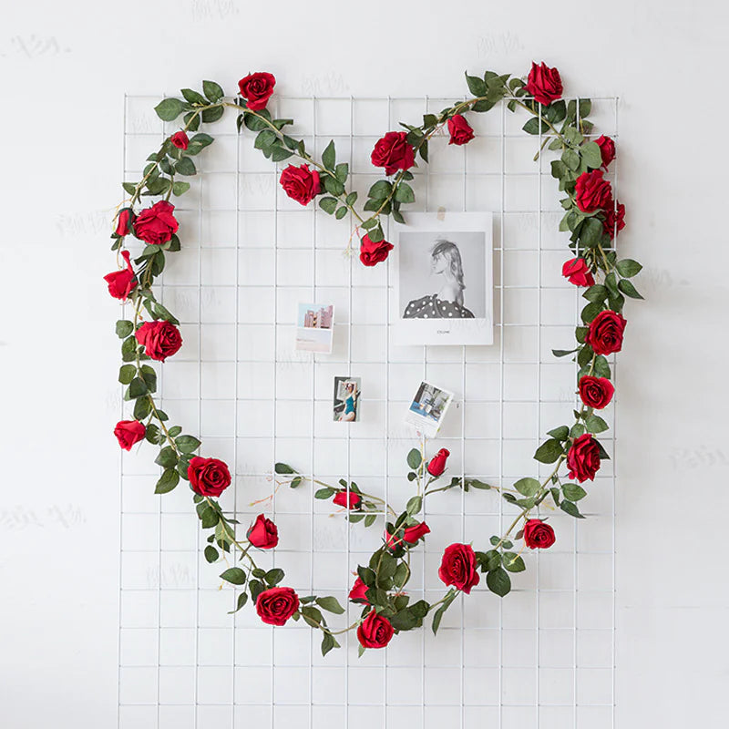 Imitation Rose Framing Arrangement Grid