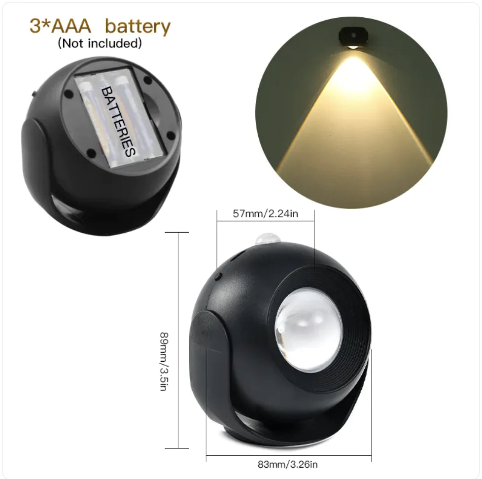 Adjustable Wireless Sunset Sensor Light