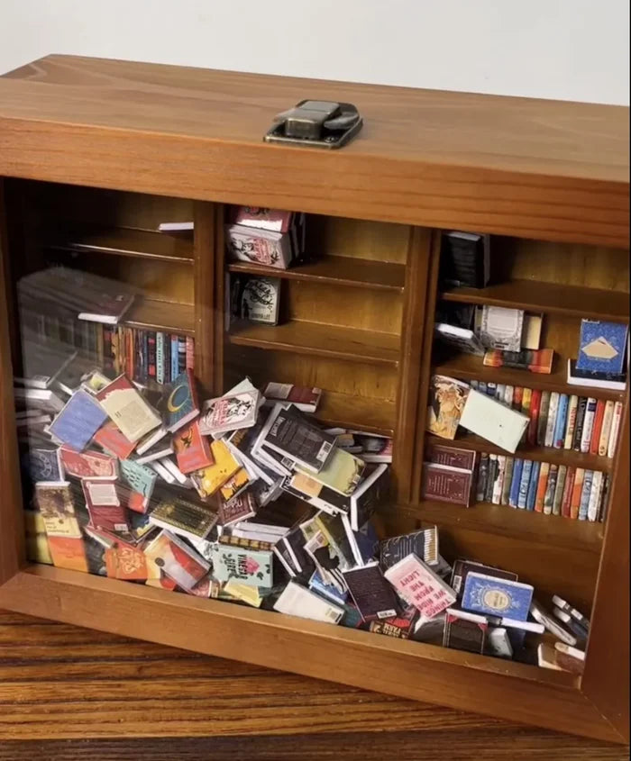 Shakable Bookshelf for Anxiety Relief