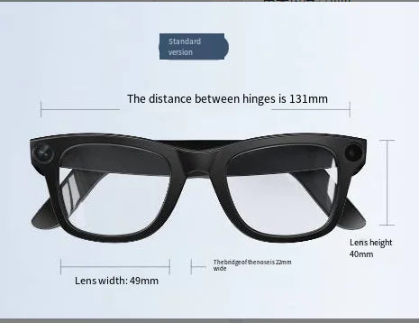 Smart Glasses w/ AI Camera Chip