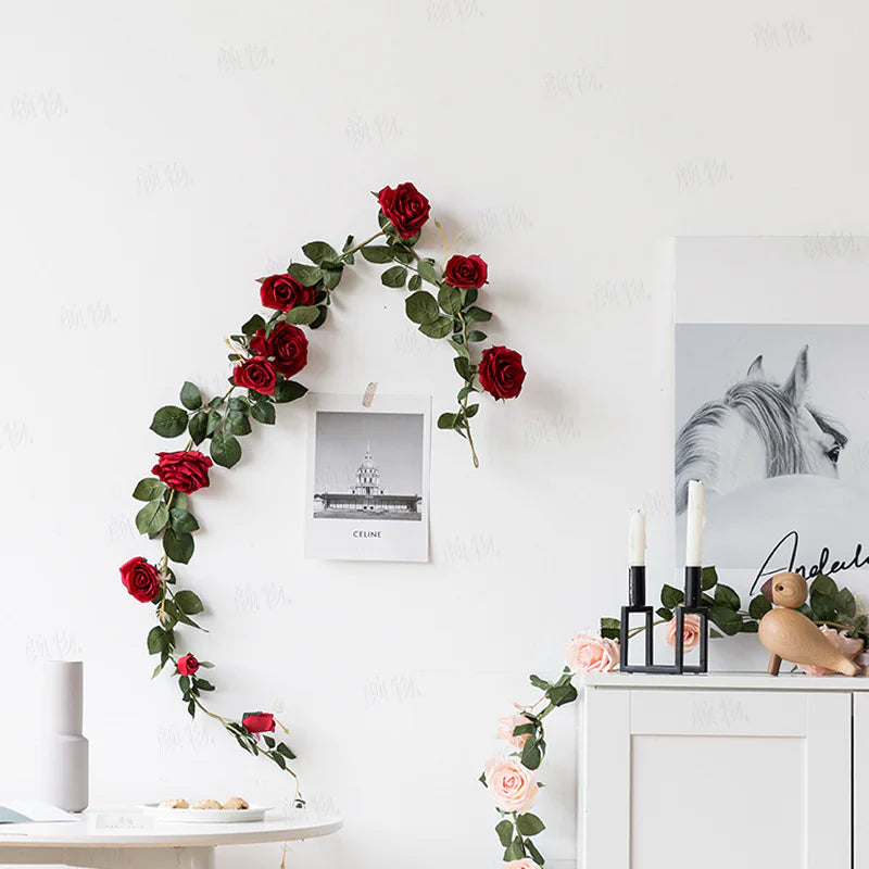 Imitation Rose Framing Arrangement Grid